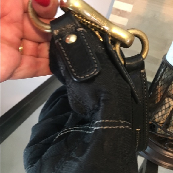 Authentic black Coach purse - Picture 6 of 6